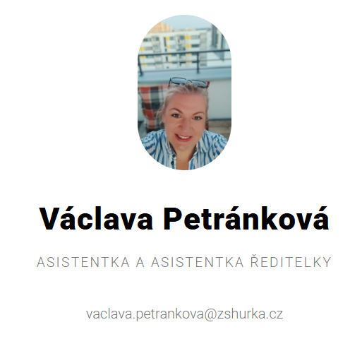 Vendy pracuje v Hůrce jako asistentka pedagoga ve druhém trojročí a asistentka ředitelky. Před Hůrkou pracovala v dětské skupině. Profesi si vybrala, protože ji baví dětský svět sdílet a rozvíjet 🙂 Volný čas moc ráda tráví se svou rodinou.
